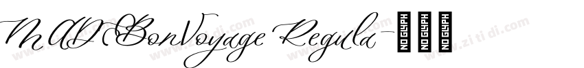 MADEBonVoyage Regula字体转换